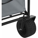  Preklopna kolica Siva 89 x 63 x 96 cm Čelik i Oxford poliester | shoptok.hr
