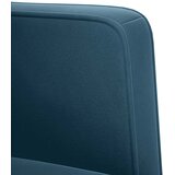 SOFA s naslonima za ruke plava 53 cm baršunasta | shoptok.hr