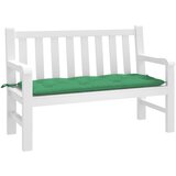 vidaXL Blazina za vrtno klop zelena 120x50x7 cm oxford tkanina Cene