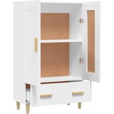  Visoka komoda bijela 70 x 31 x 115 cm od konstruiranog drva | Eponuda.ba