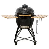 Bono Roštilj na drveni ugljen Kamado Media (Promjer površine roštilja: 43 cm, Crna) Cijene