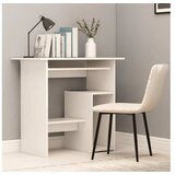  Radni stol bijeli 80 x 45 x 74 cm od iverice | shoptok.hr