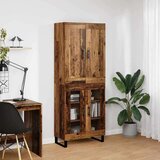  Visok predalnik Star les 69,5 x 34 x 180 cm Konstruiran les, (5000108438) | Shoptok.si