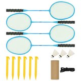  Mreža za badminton žuto-crna 600 x 155 cm od PE tkanine | shoptok.hr