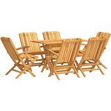  5-dijelni vrtni blagovaonski set od masivne tikovine | shoptok.hr