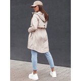 DStreet Kurtka damska parka GLAMJACKET jasnobeżowa | Eponuda.ba