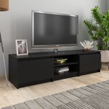 TV ormarić od iverice crni 140 x 40 x 35,5 cm | shoptok.hr