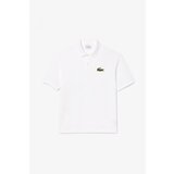 Lacoste SHORT SLEEVED RIBBED COLLAR Bijela | shoptok.hr
