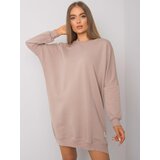 RUE PARIS Dress-RV-SK-7216.95-dark beige Cijene