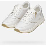 Geox White women's sneakers Cristael - Women's Cene