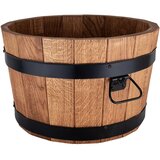  Drvena kada niska okrugla srednja 26x42 | shoptok.hr