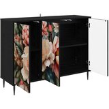  Kreveta BORNE Crni hrast 102 x 33 x 76 cm Konstruirano drvo | shoptok.hr