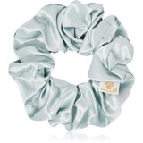 Crystallove Silk Scrunchie svilena elastika za lase Amazonite 1 kos | Shoptok.si