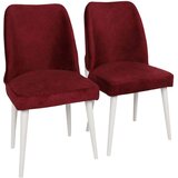  Set trpezarijskih stolica Nova 081 V2, 2 dijela, Bordo Cijene