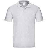 Fruit Of The Loom Light Grey Men's Polo Shirt Original Polo Friut of the Loom Cijene