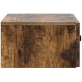  Stenski nočni omarici 2 pcs Dimljen hrast 49 x 34,5 x 20 cm, (5000209790) | Shoptok.si