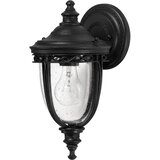 Elstead Lighting Elstead English Bridle Zunanja majhna stenska svetilka, 1 luč, črna, IP44, E27, (22100215) | Shoptok.si