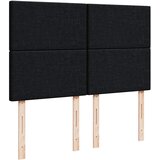  Krevet s oprugama i madracem crni 160x200 cm od tkanine | shoptok.hr