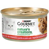 Gourmet Varčno pakiranje Nature's Creations 24 x 85 g - Govedina z grahom in korenjem | Shoptok.si