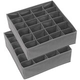 INF 2-Pack Ločeni Škatli za Shranjevanje - Organizator za Hlače, Nogavice & Spodnje Perilo, (5000078009) | Shoptok.si
