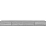  Ladice za krevet s ladicama Siva Sonoma 160 x 36,5 x 16,5 cm | shoptok.hr