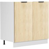 MID.YOU Spodnja Omarica Za Korito Fasola, Bela, Hrast, Š 80cm | Shoptok.si