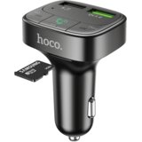 hoco. FM modulator, Bluetooth, 12/24V, 2 x USB, microSD, PD 18W - E59 Promise | Shoptok.si