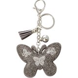 IZMAEL Obesek Metulj - Siva | Shoptok.si