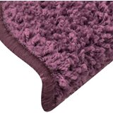  Stopniščne preproge 30 kosov 56x17x3 cm temno vijolične polkrožne | Shoptok.si