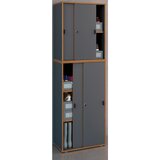 MID.YOU Omara Za Čevlje Salia, Antracit, Barva Hrasta | Shoptok.si