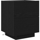  Noćni ormar 2 pcs Crni hrast 45 x 40 x 55 cm Konstruirano drvo | shoptok.hr
