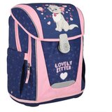 Spirit Anatomski ranac za školu Easy-Go Lovely Kitty 49x21x40cm plava roze Cene