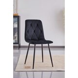  Jedilni stol MILA velvet črn | Shoptok.si
