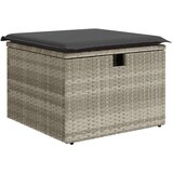 vidaXL 9-dijelni set vrtnih sofa od poliratana s jastucima svjetlosivi | shoptok.hr