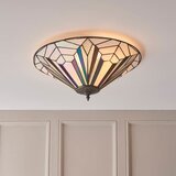 Endon 63935 - tiffany astoria stropna svetiljka, 2xE27/60W/230V, prečnika 48 cm | Eponuda.com