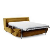 Bobochic Paris Žuta sklopiva sofa od samta 184 cm Isadora – | shoptok.hr