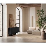 MOME Crna komoda od masivnog manga 160x80x40 cm Tamira – | shoptok.hr