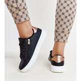 Gemre Black sneakers with a side zipper Shanna | Shoptok.si