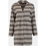 Haily´s Haily's Beige Plaid Shirt Dress Hailys - Women | shoptok.hr