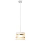  Luster na sajli HELEN 1xE27/15W/230V Ø 20 cm bela/zlatna | Eponuda.com
