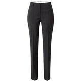 BOSS Black Hlače na rob 'TAMEAH' črna | Shoptok.si