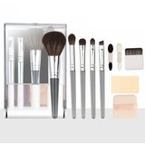 INF Prenosni Večnamenski Set Čopičev za Ličenje - Bela Kozmetična Škatla, (5000078348) | Shoptok.si