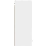 vidaXL Viseča omarica Riga 2 pcs Bela 40 x 31 x 80 cm Konstruiran les | Shoptok.si