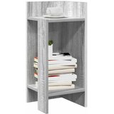  Pomoćni stolići 2 kom s policom boja sivog hrasta 25,5x27x60 cm | Eponuda.com