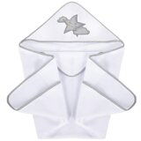 Alberomio hišna brisača s kapuco 100x100 white/grey Cene