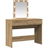 Toaletni stol s ladicama Umjetnički hrast 100 x 40 x 130 cm | shoptok.hr