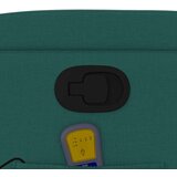  Masažni naslanjač s funkcijo vstajanja temno zeleno blago, (20923779) | Shoptok.si