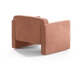 Micadoni Ružičasta baršunasti fotelja Abby – | shoptok.hr