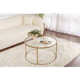 Hanah home Klubska mizica Sarin (Zlata) | Shoptok.si
