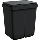 Dvostruka kanta antracit 2 x 25 L | shoptok.hr